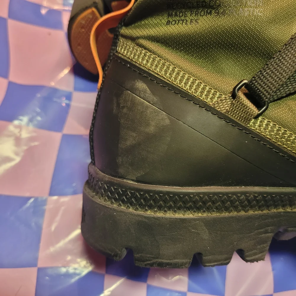 Palladium Unisex Pampa Trave Lite+ Olive and Black Tactical Boots Size M 7.5 W 9 - Picture 6 of 6